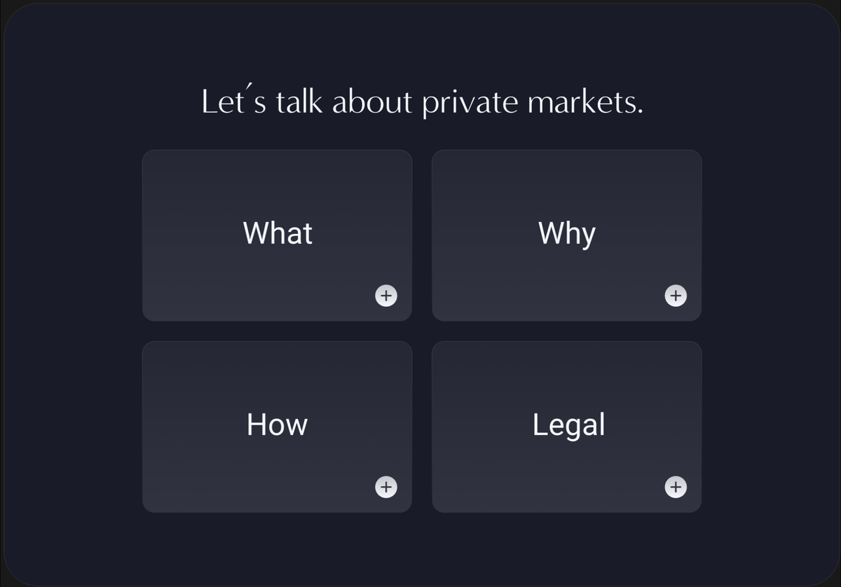 Product flow showcase